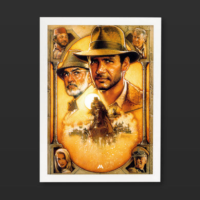 Indiana Jones and the Last Crusade Art-Poster