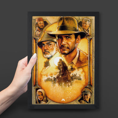 Indiana Jones and the Last Crusade Art-Poster