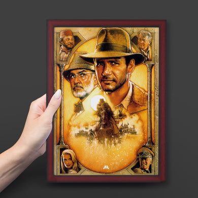 Indiana Jones and the Last Crusade Art-Poster