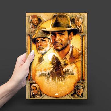 Indiana Jones and the Last Crusade Art-Poster