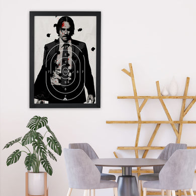 John Wick - Focus, Commitment and Sheer Will Art-Poster