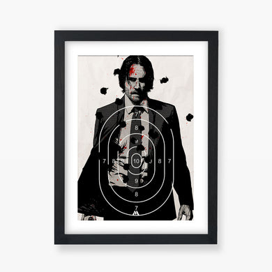 John Wick - Focus, Commitment and Sheer Will Art-Poster