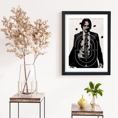 John Wick - Focus, Commitment and Sheer Will Art-Poster