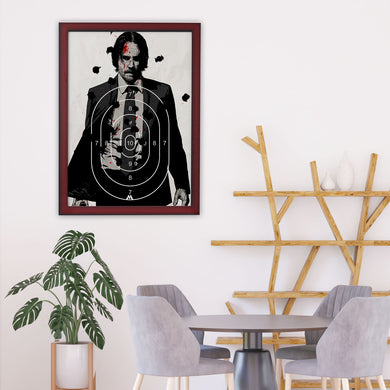 John Wick - Focus, Commitment and Sheer Will Art-Poster