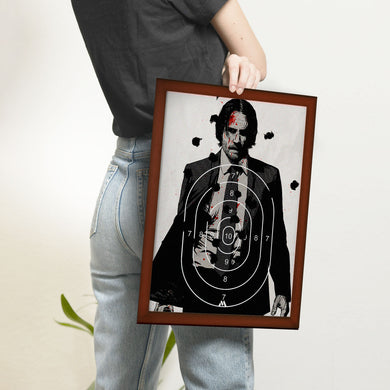 John Wick - Focus, Commitment and Sheer Will Art-Poster