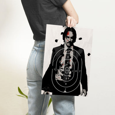John Wick - Focus, Commitment and Sheer Will Art-Poster