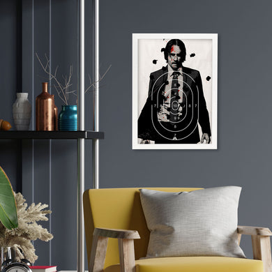 John Wick - Focus, Commitment and Sheer Will Art-Poster