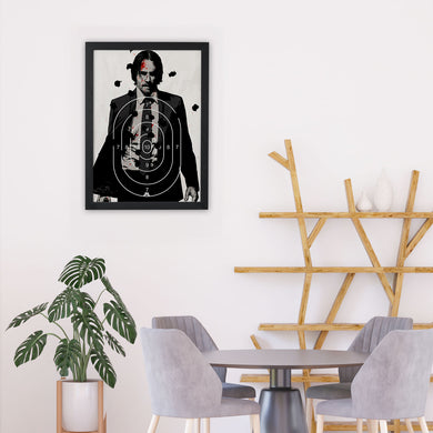 John Wick - Focus, Commitment and Sheer Will Art-Poster