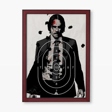 John Wick - Focus, Commitment and Sheer Will Art-Poster