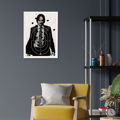 John Wick - Focus, Commitment and Sheer Will Art-Poster