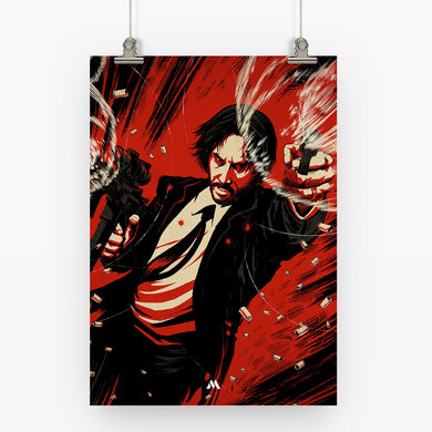 John Wick - Prepare for War Art-Poster