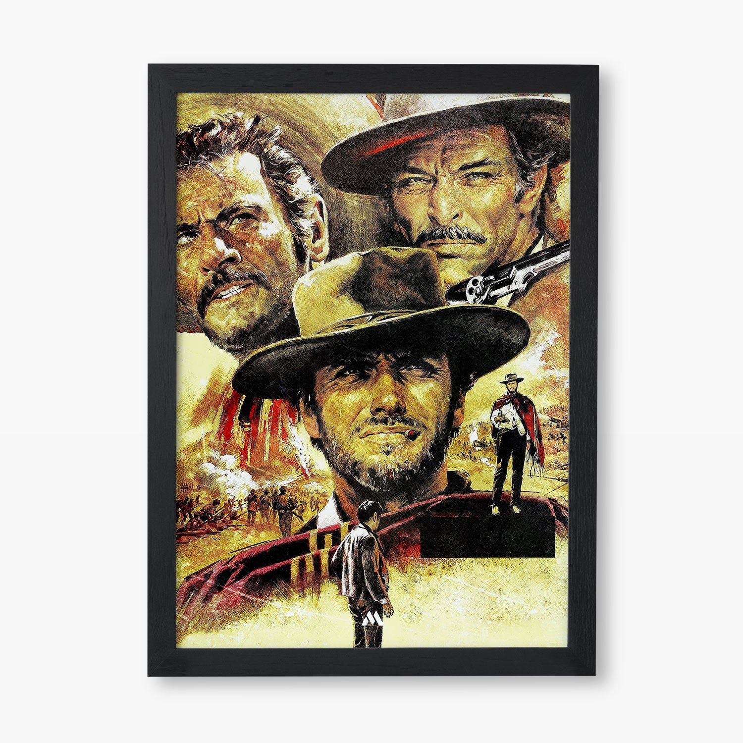 The Good The Bad The Ugly Art-Poster – Myxtur