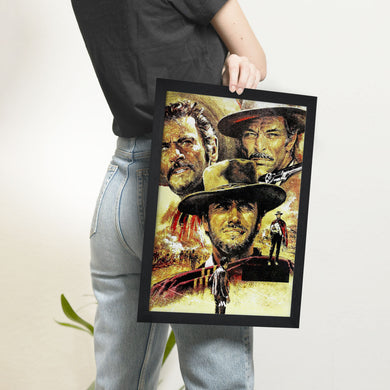 The Good The Bad The Ugly Art Poster