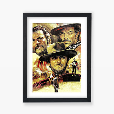 The Good The Bad The Ugly Art-Poster
