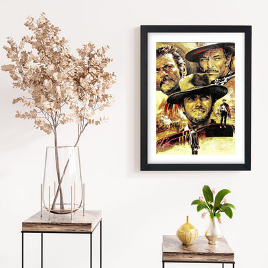 The Good The Bad The Ugly Art-Poster
