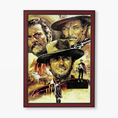 The Good The Bad The Ugly Art-Poster