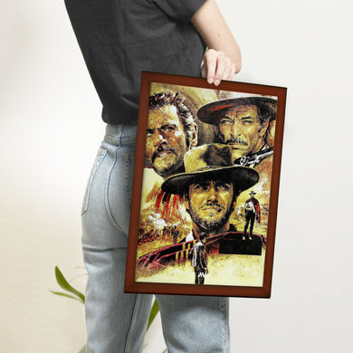 The Good The Bad The Ugly Art-Poster
