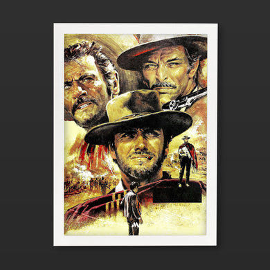 The Good The Bad The Ugly Art-Poster