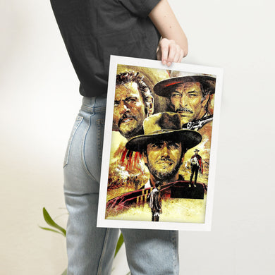 The Good The Bad The Ugly Art-Poster