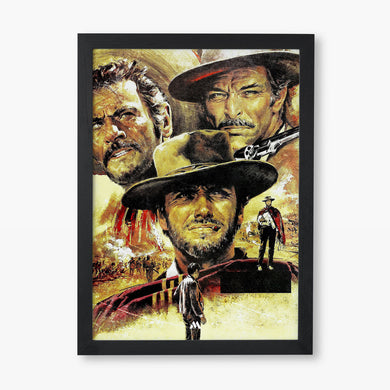 The Good The Bad The Ugly Art-Poster