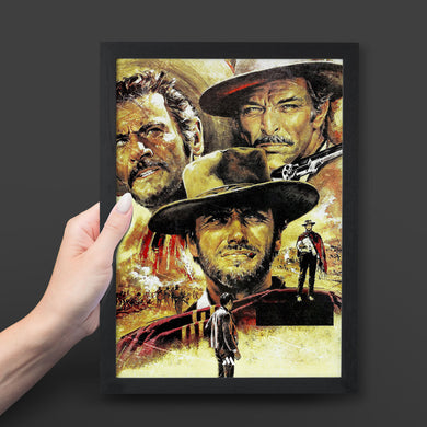 The Good The Bad The Ugly Art-Poster