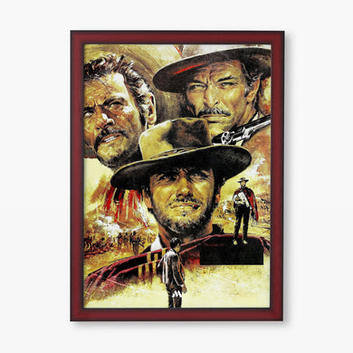 The Good The Bad The Ugly Art-Poster