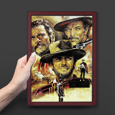 The Good The Bad The Ugly Art-Poster