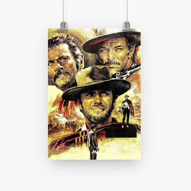 The Good The Bad The Ugly Art-Poster