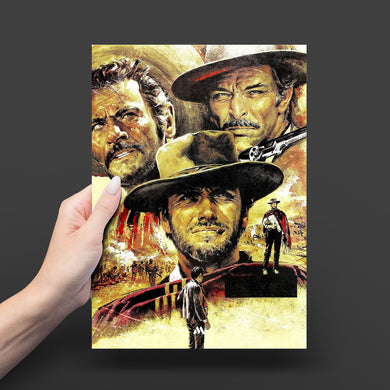 The Good The Bad The Ugly Art-Poster