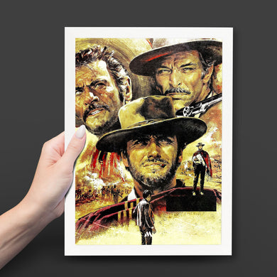 The Good The Bad The Ugly Art-Poster