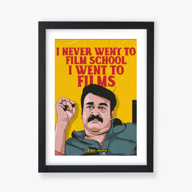 Mohanlal-Drishyam Tribute [WDE] Art-Poster