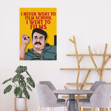 Mohanlal-Drishyam Tribute [WDE] Art-Poster