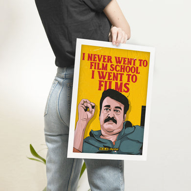 Mohanlal-Drishyam Tribute [WDE] Art-Poster