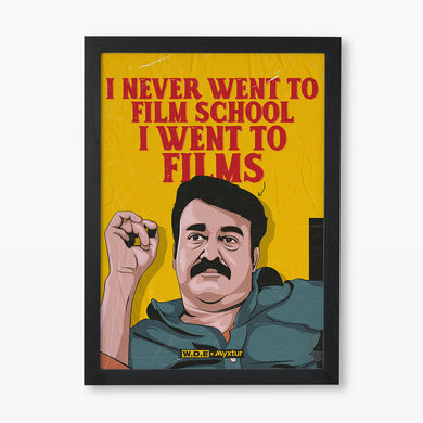 Mohanlal-Drishyam Tribute [WDE] Art-Poster