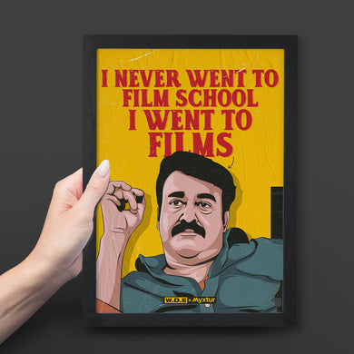 Mohanlal-Drishyam Tribute [WDE] Art-Poster