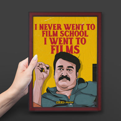 Mohanlal-Drishyam Tribute [WDE] Art-Poster