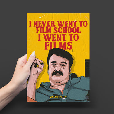 Mohanlal-Drishyam Tribute [WDE] Art-Poster