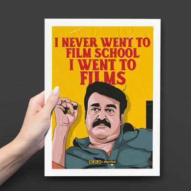 Mohanlal-Drishyam Tribute [WDE] Art-Poster