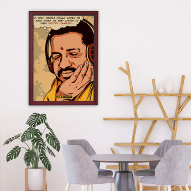 Ilaiyaraaja-Spotify Playlist [WDE] Art-Poster