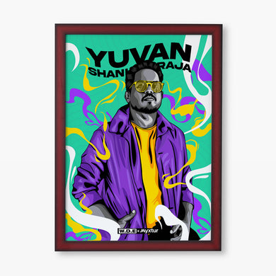 Yuvan Shankar Raja Psychedelic Tribute [WDE] Art-Poster