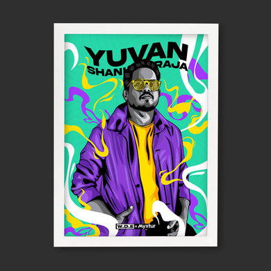 Yuvan Shankar Raja Psychedelic Tribute [WDE] Art-Poster