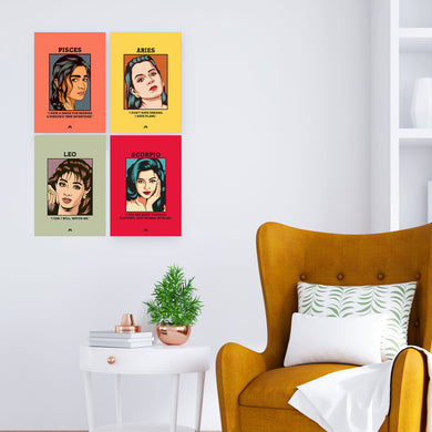 Bollywood Diva Assembly Art Poster-Combo