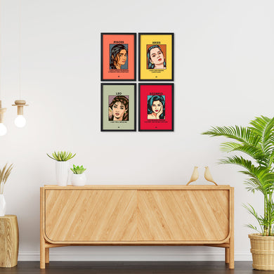 Bollywood Diva Assembly Art Poster-Combo