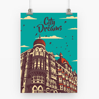 Bombay Dreams Collection Art Poster-Combo