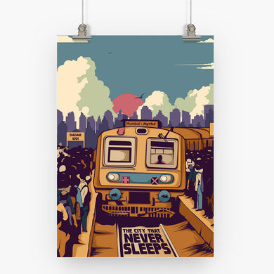 Bombay Dreams Collection Art Poster-Combo