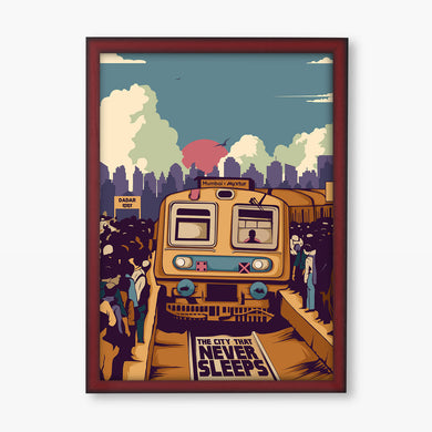 Bombay Dreams Collection Art Poster-Combo