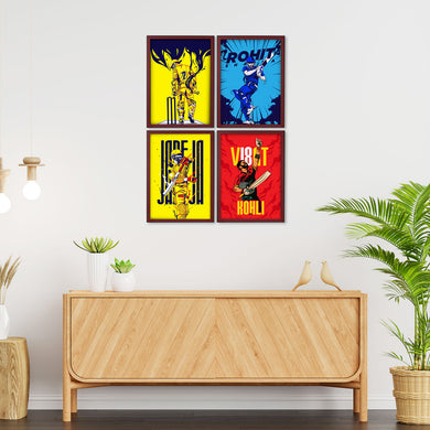 IPL Fever Art Poster-Combo