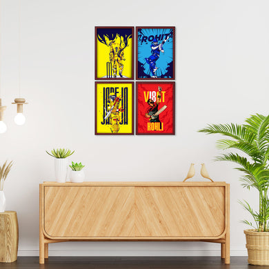 IPL Fever Art Poster-Combo