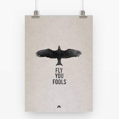 Movie Quote Wall Art Poster-Combo
