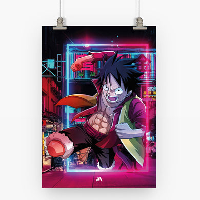 One Piece Overdose Art Poster-Combo